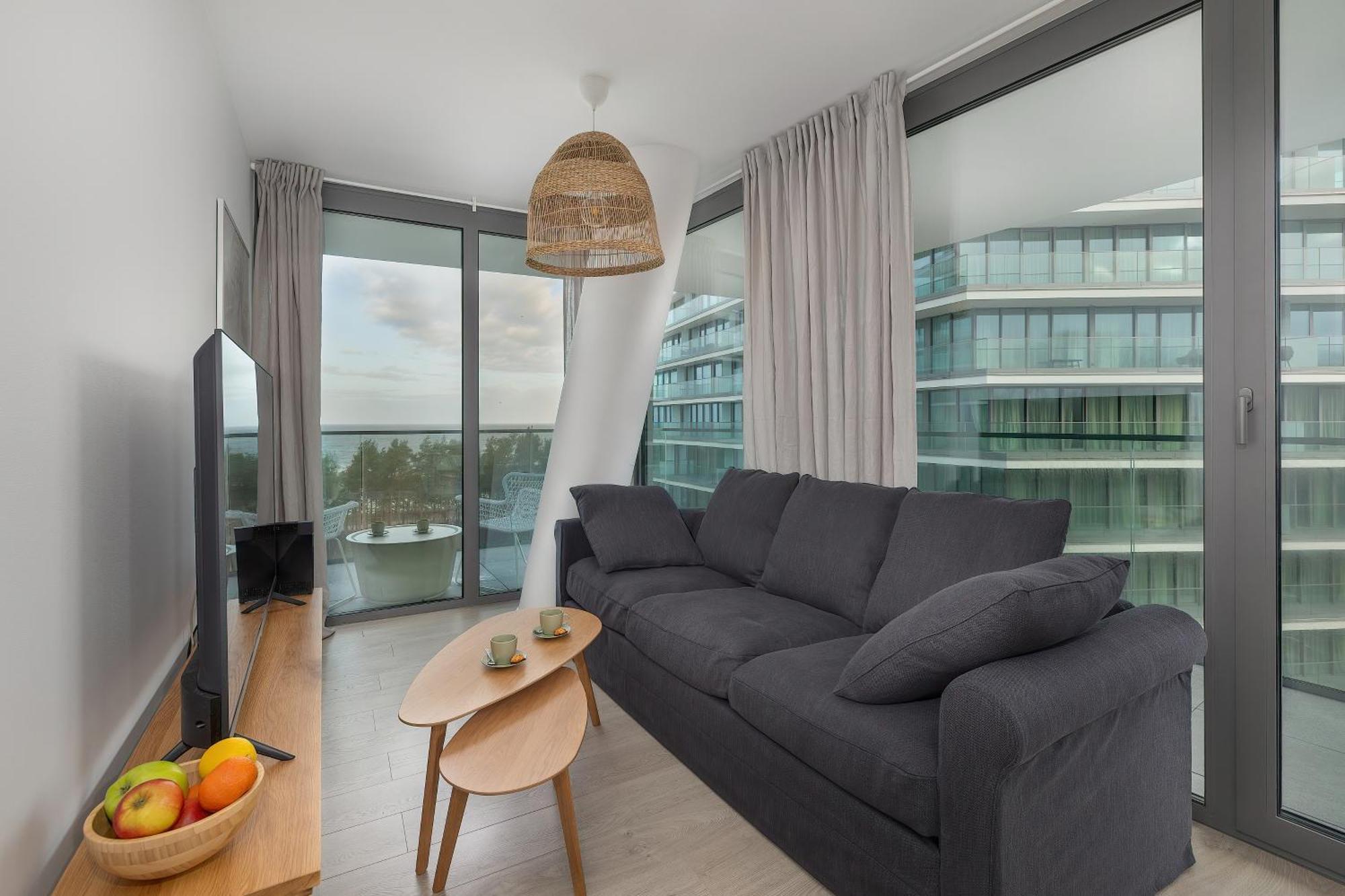 Lux Sea Towers - Wellness Spa, Gym & Beach - Seaview By Rent Like Home Miedzyzdroje Buitenkant foto