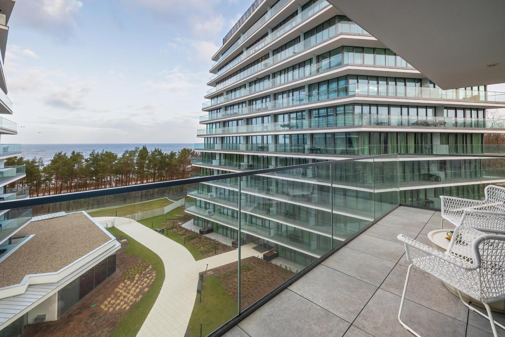 Lux Sea Towers - Wellness Spa, Gym & Beach - Seaview By Rent Like Home Miedzyzdroje Buitenkant foto
