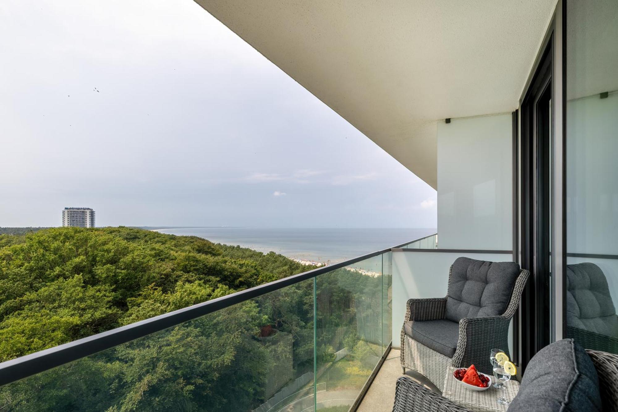 Lux Sea Towers - Wellness Spa, Gym & Beach - Seaview By Rent Like Home Miedzyzdroje Buitenkant foto