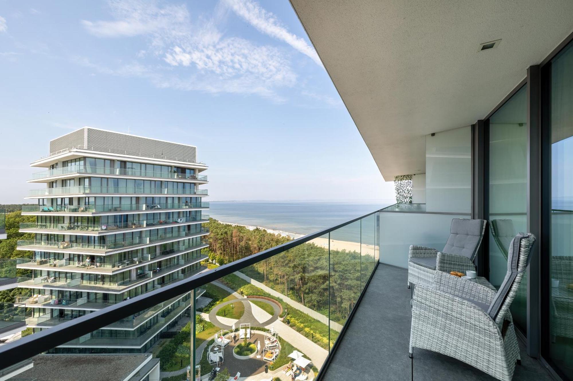 Lux Sea Towers - Wellness Spa, Gym & Beach - Seaview By Rent Like Home Miedzyzdroje Buitenkant foto