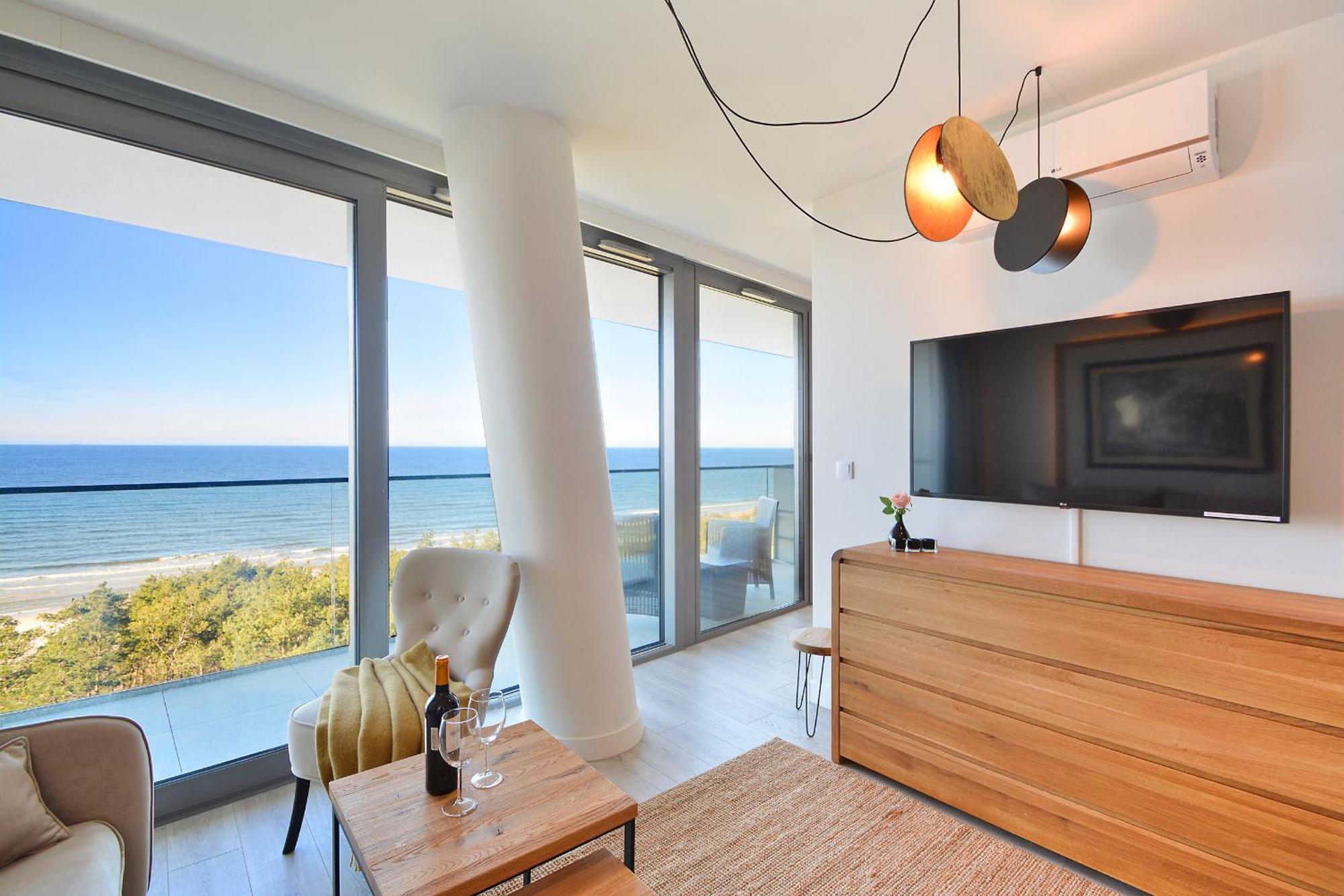 Lux Sea Towers - Wellness Spa, Gym & Beach - Seaview By Rent Like Home Miedzyzdroje Buitenkant foto