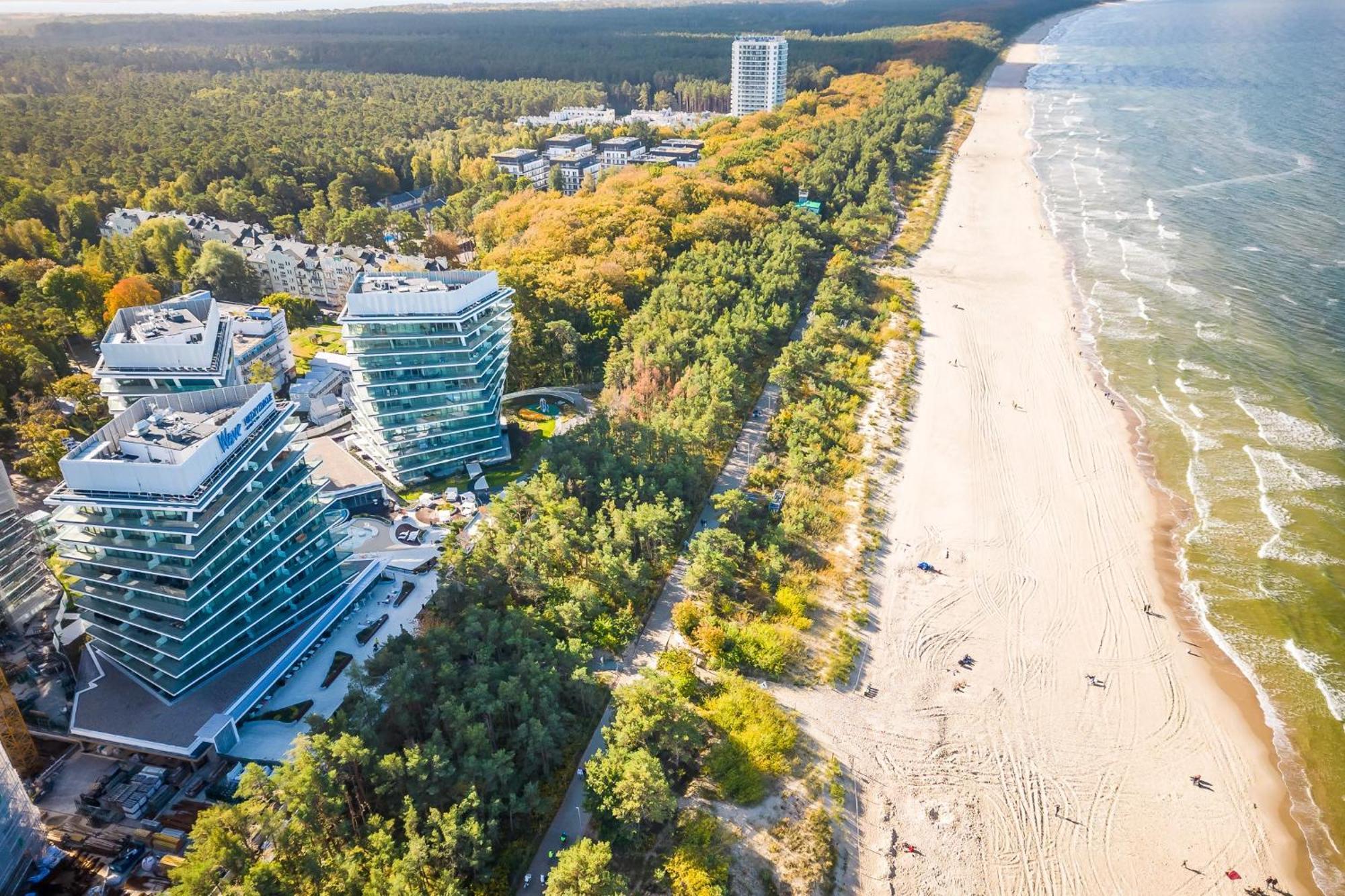 Lux Sea Towers - Wellness Spa, Gym & Beach - Seaview By Rent Like Home Miedzyzdroje Buitenkant foto