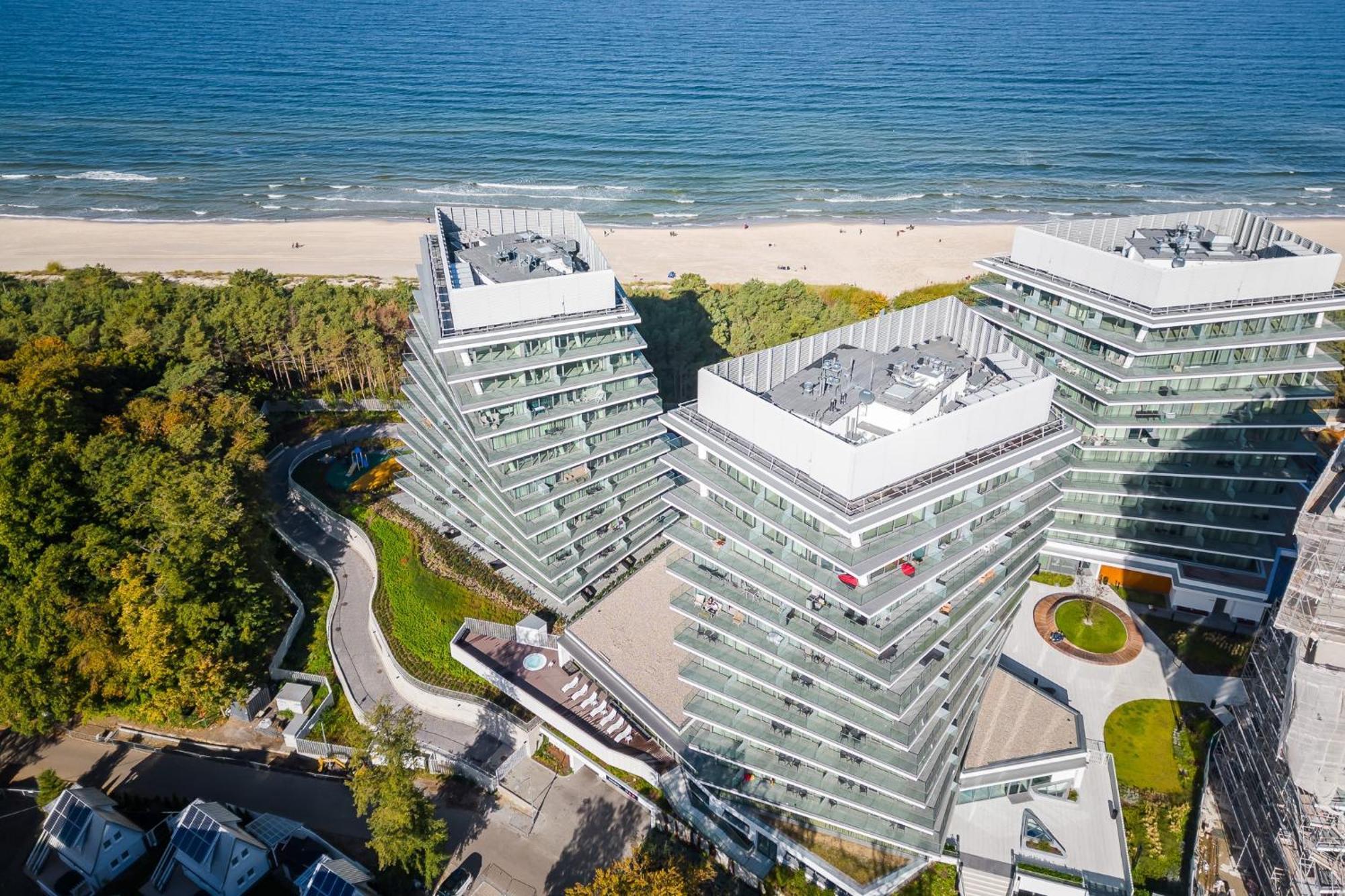Lux Sea Towers - Wellness Spa, Gym & Beach - Seaview By Rent Like Home Miedzyzdroje Buitenkant foto