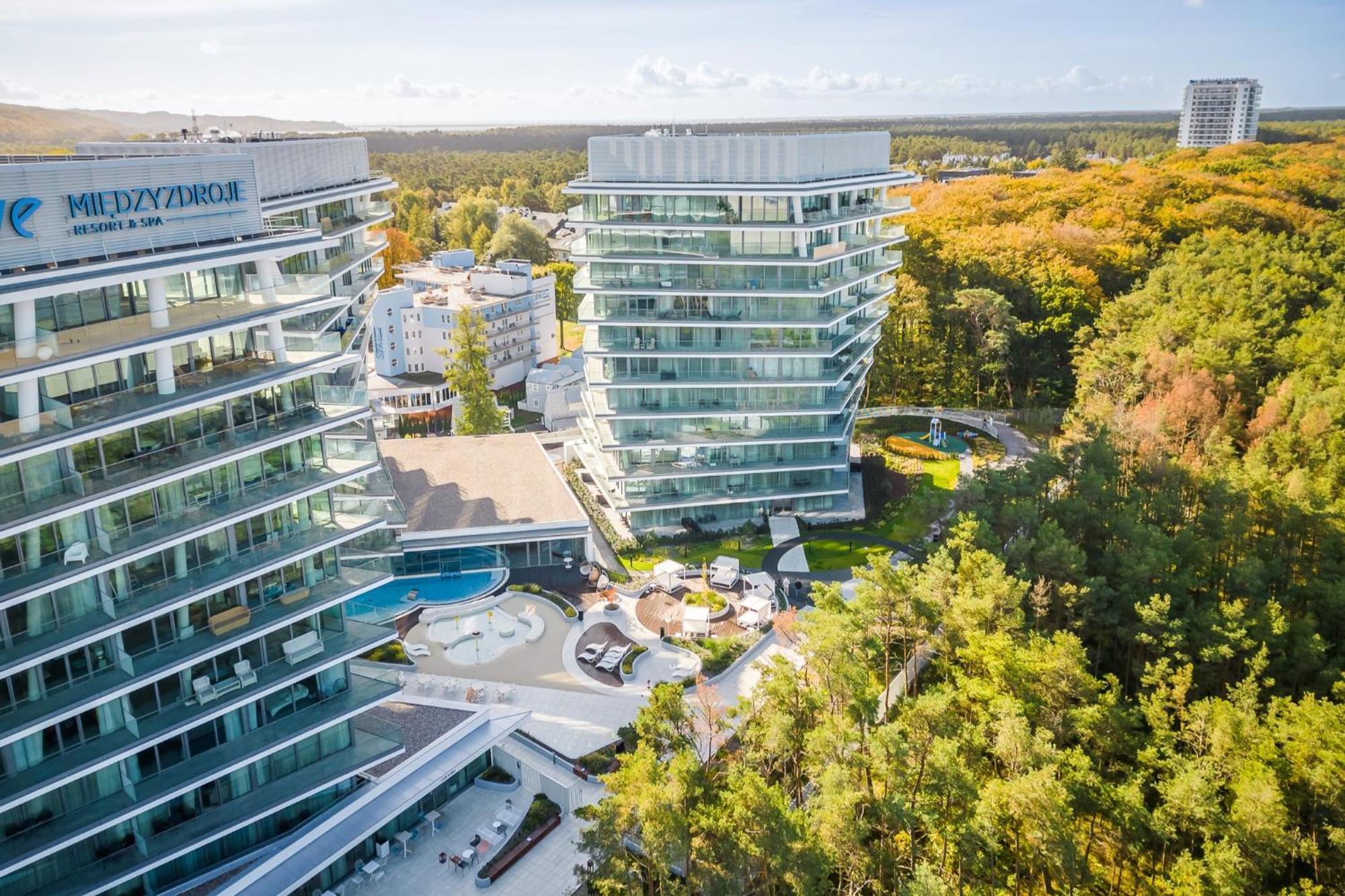 Lux Sea Towers - Wellness Spa, Gym & Beach - Seaview By Rent Like Home Miedzyzdroje Buitenkant foto